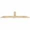 Ekena Millwork Eugene Rough Sawn Timber Gable Bracket, Douglas Fir, 84"W x 24"H x 2"D x 6"F, 7/12 Pitch GBW084X24X0206EUG00RDF - alternate 2